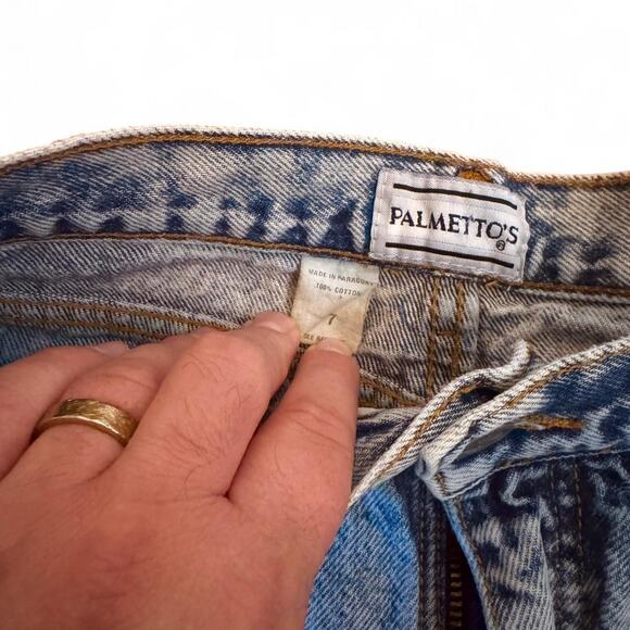 High waisted light acid washed original palmettos - Picture 5 of 7